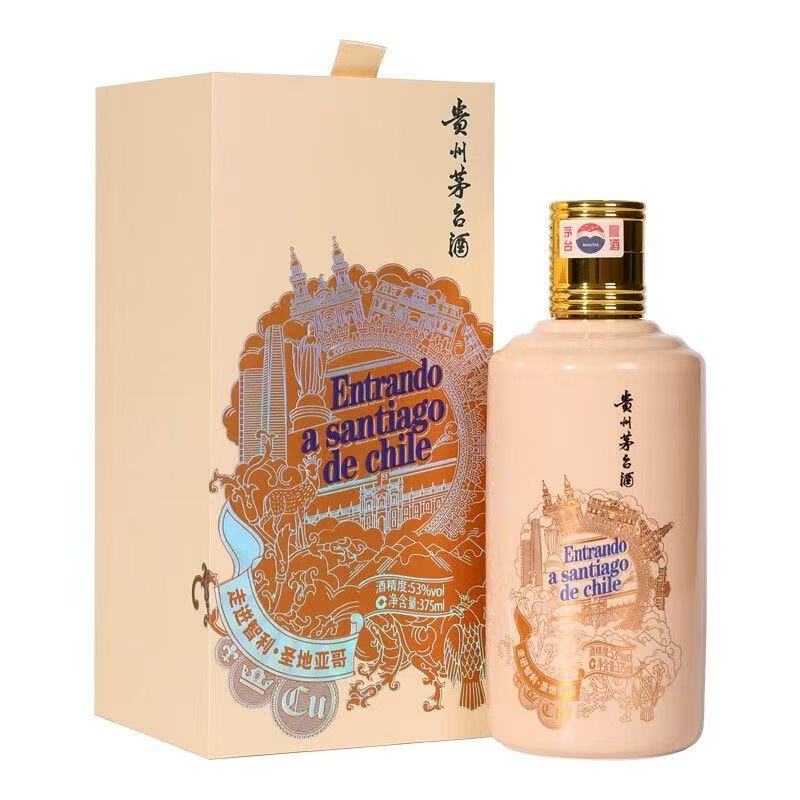 KWEICHOW MOUTAI/贵州茅台【小玉专属】走进四国【随机发】53度375ml