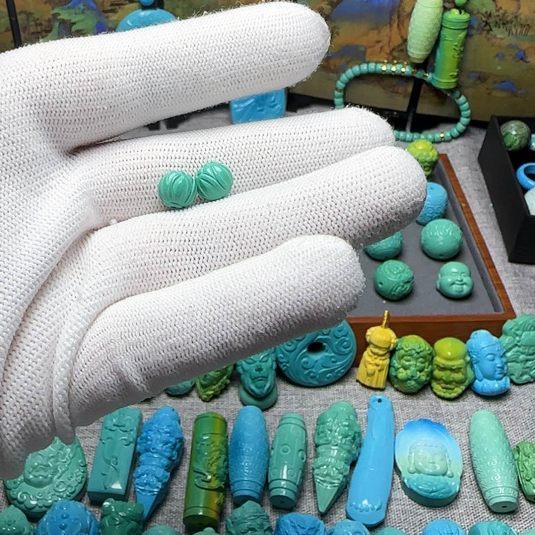 轻***籍湖北原矿直播间，配珠，配饰