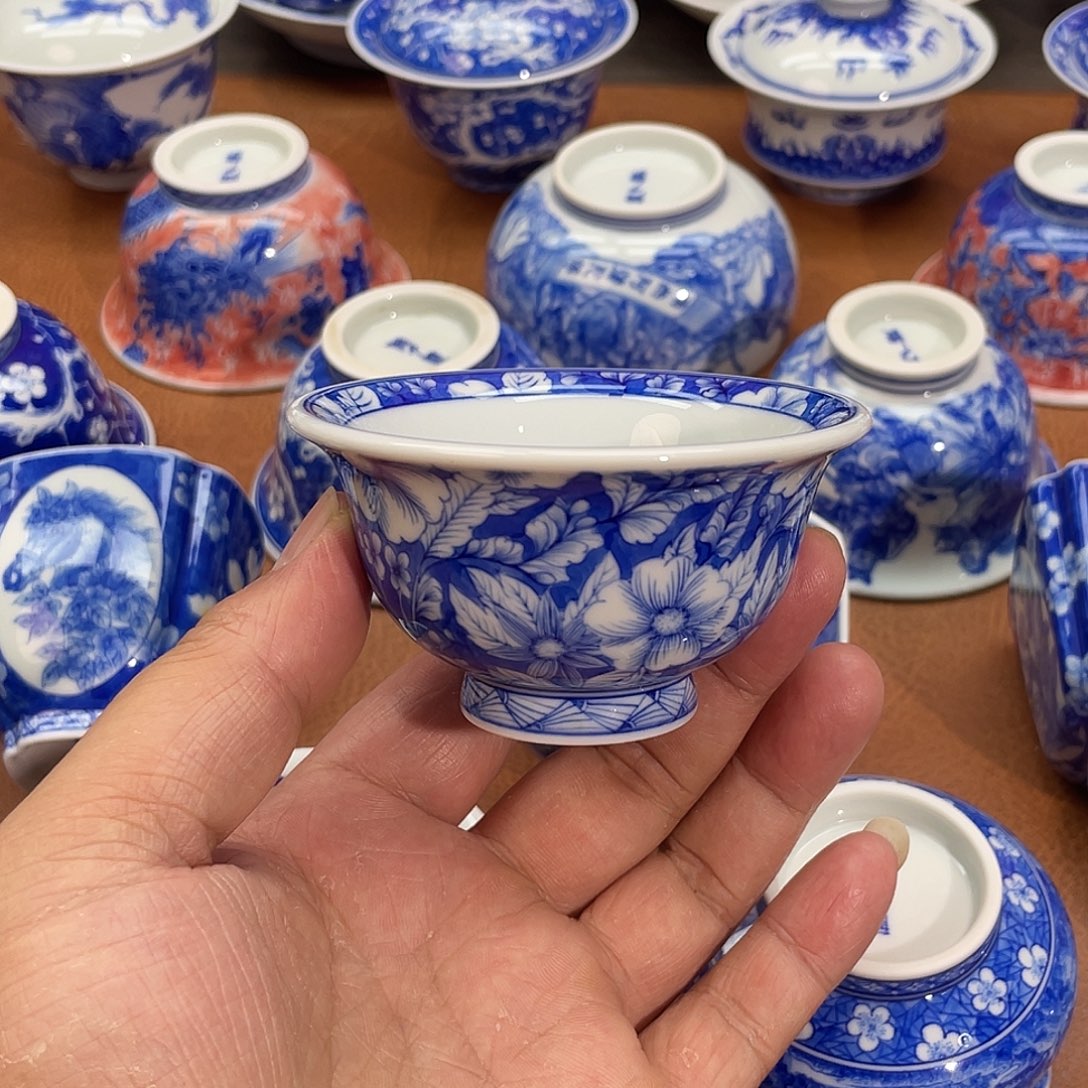 陶月楼 柴窑  向阳花开小压手100Ｃｃ