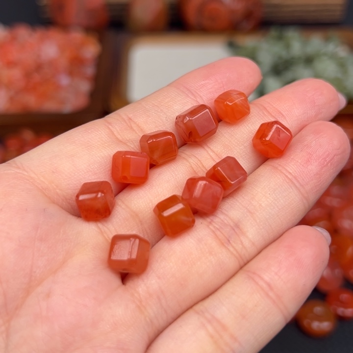 南红玛瑙未镶嵌吊坠(不含链)