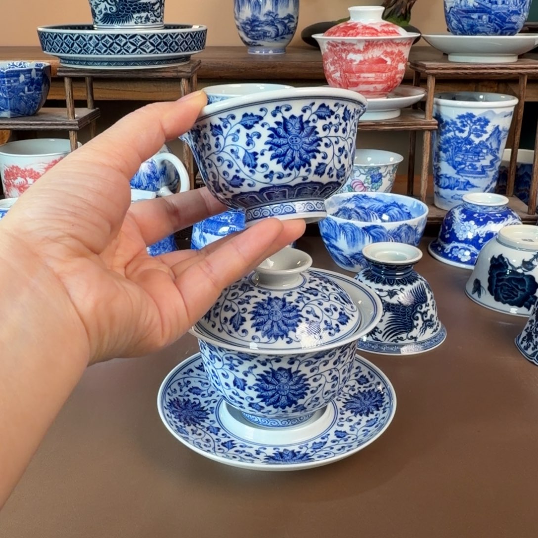 景德镇陶瓷手工手绘