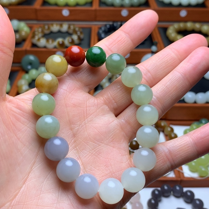 和田玉手串未镶嵌