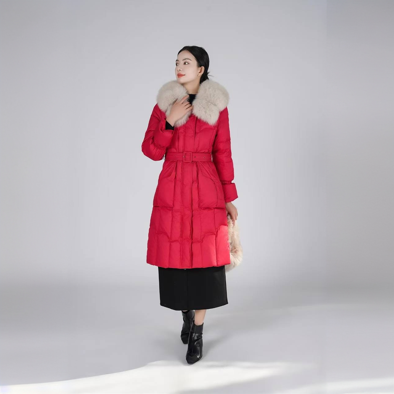 【新款真狐狸大毛领真鹅绒】特殊备注专用链接