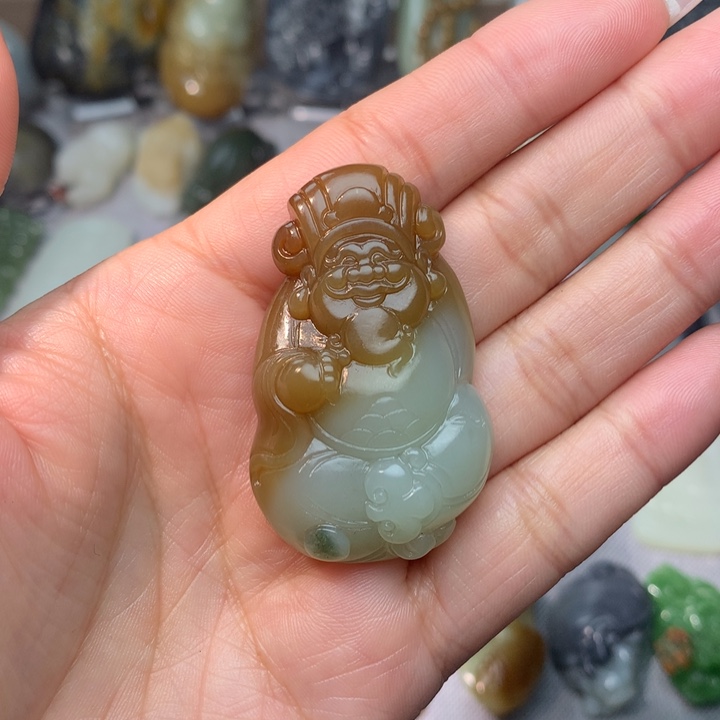 和田玉挂件未镶嵌