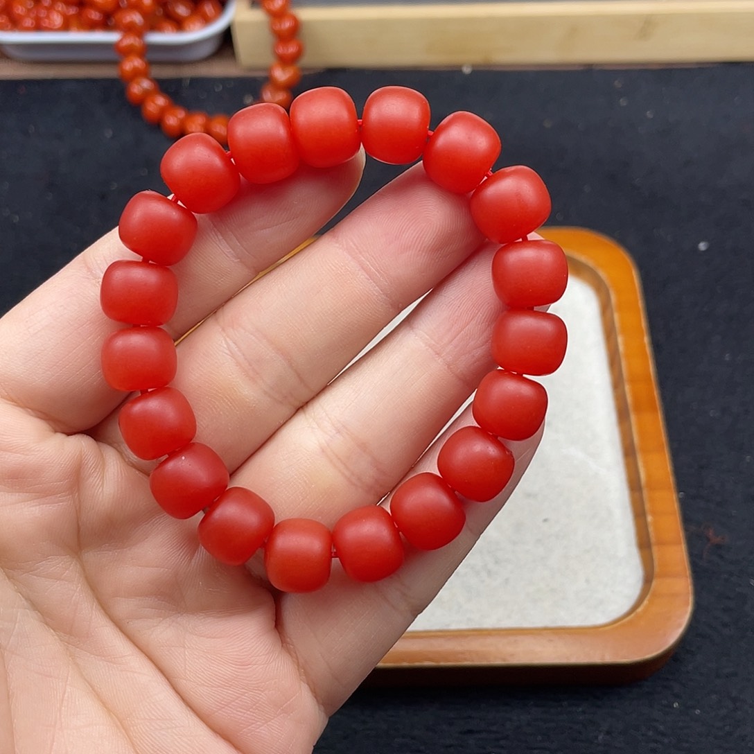 未镶嵌22号 手链南红玛瑙