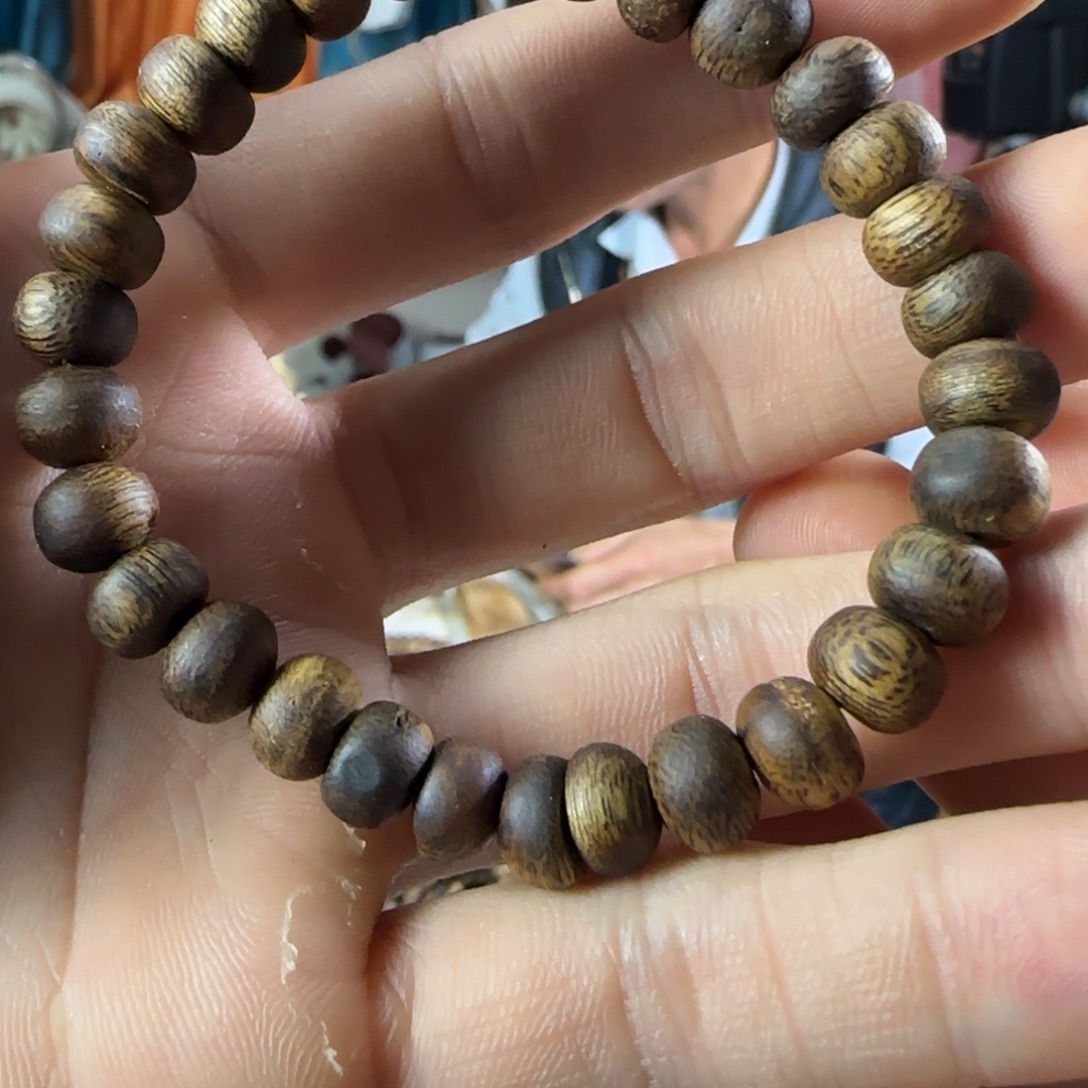 奇楠沉香手串算盘珠5.6g