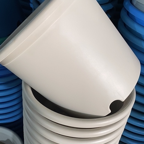 树脂四季6号灰白无托7个