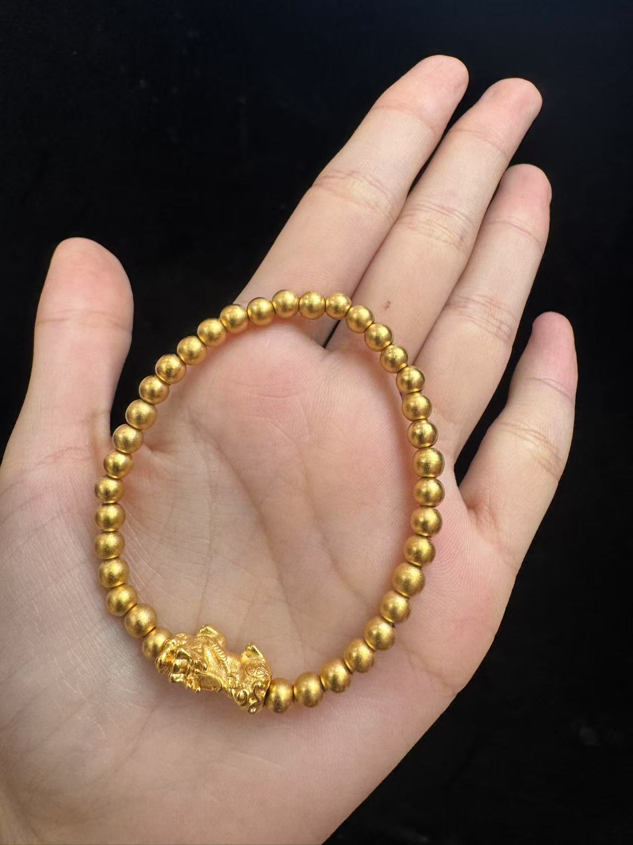 【周总专属】时尚轻奢圆圆满满转韵貔貅合金材质手链SSL02