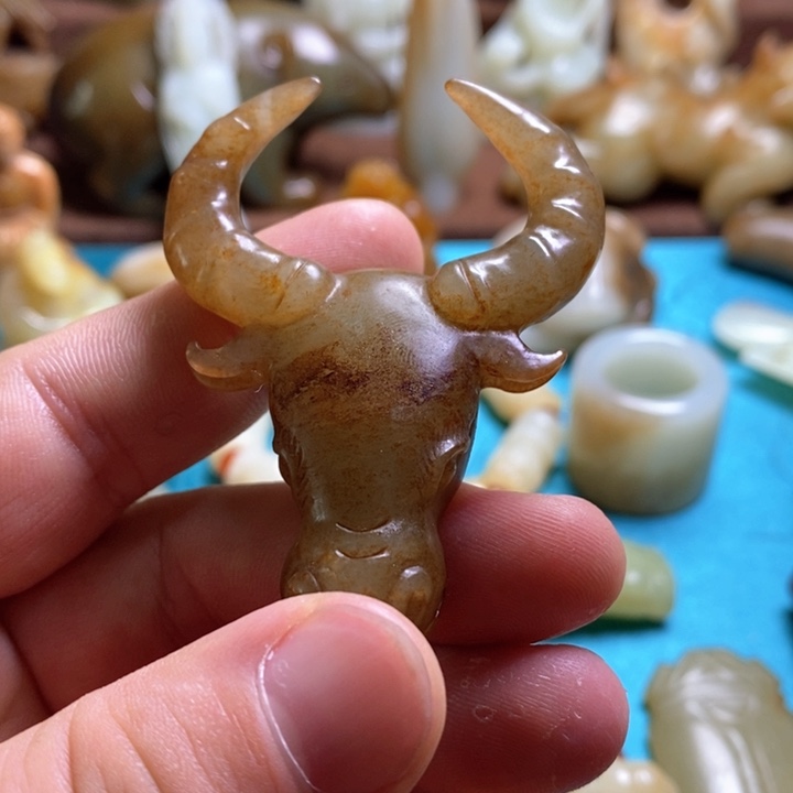 和田玉挂件未镶嵌