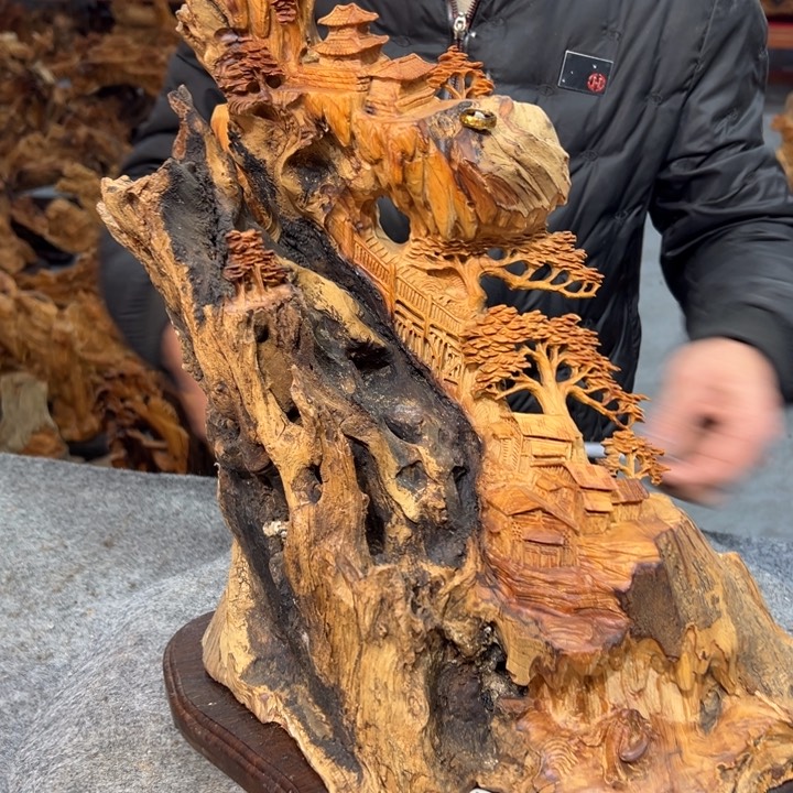 柏木（崖柏）拼*精品崖柏山里人家