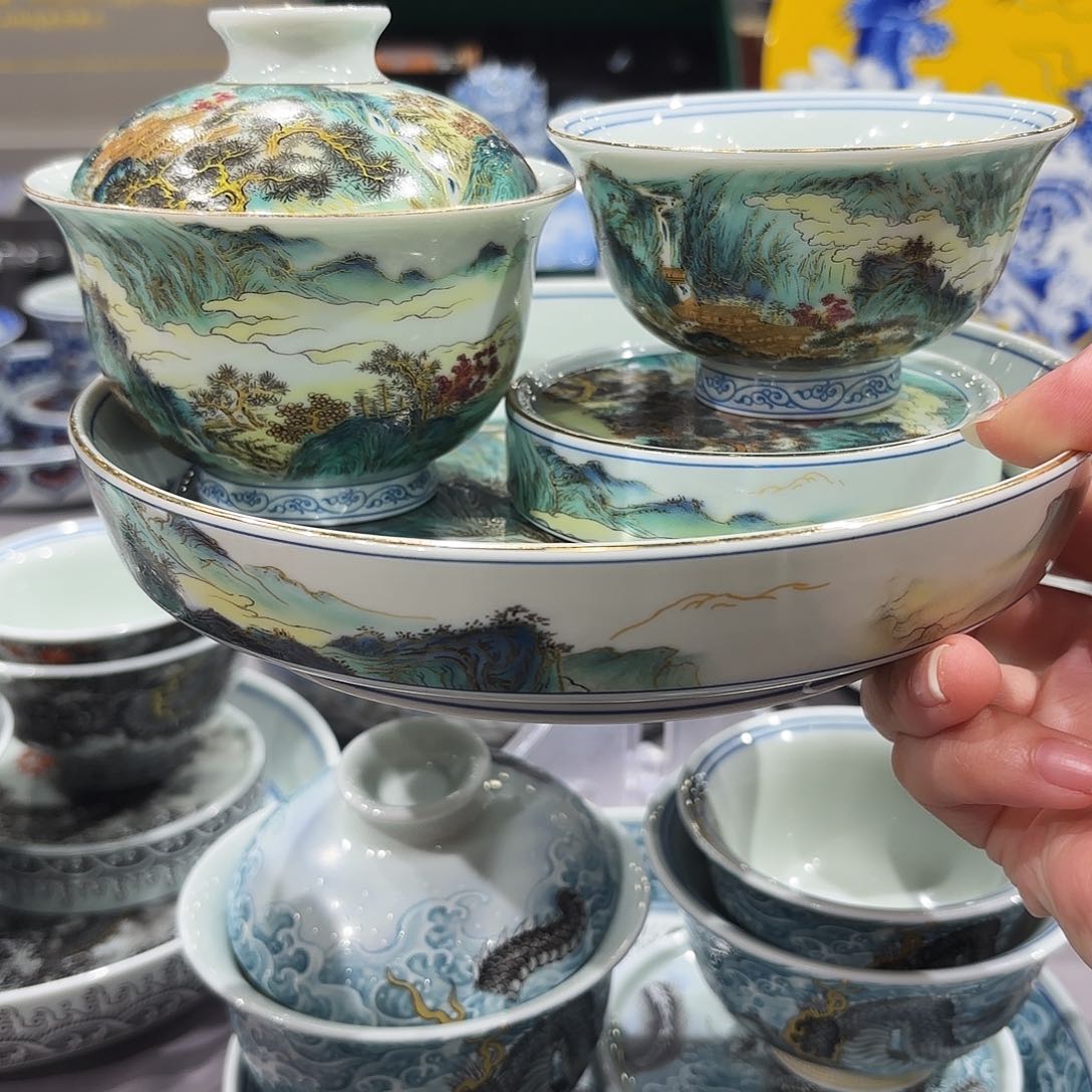 瓷片景德镇瓷器艺术