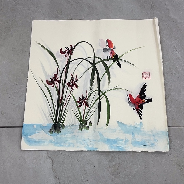 国画重中之重专心致志