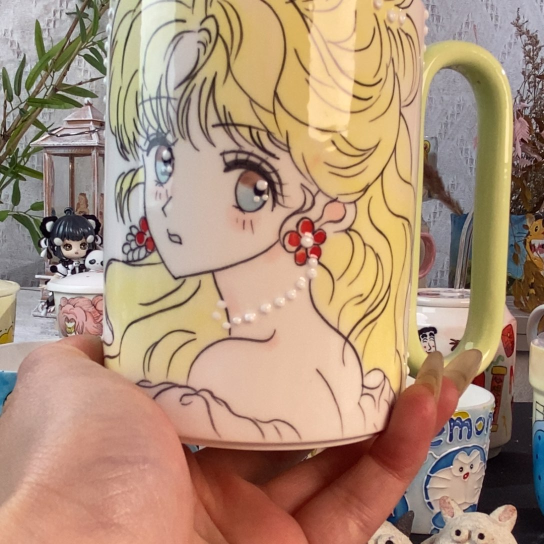 杯景德镇陶瓷创意了这个水杯