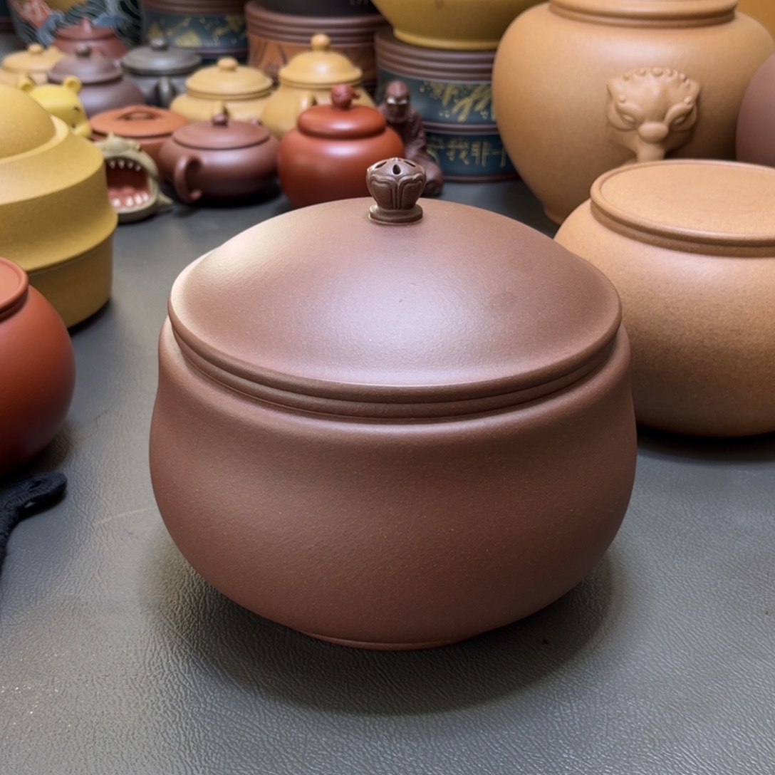紫砂茶叶罐紫砂茶具