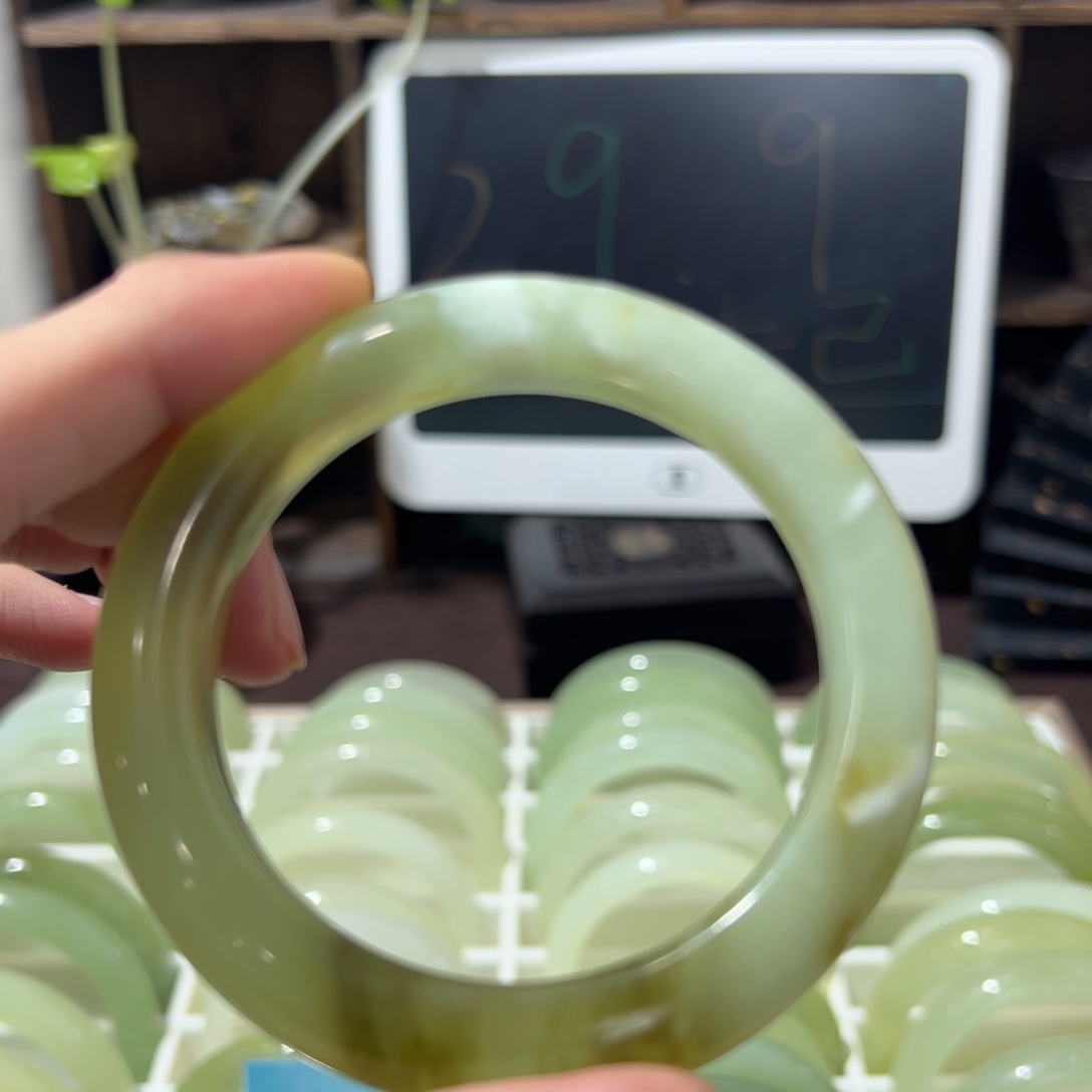 蛇纹石玉合金手镯