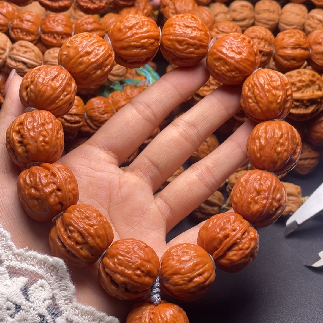 文玩核桃手串大足球