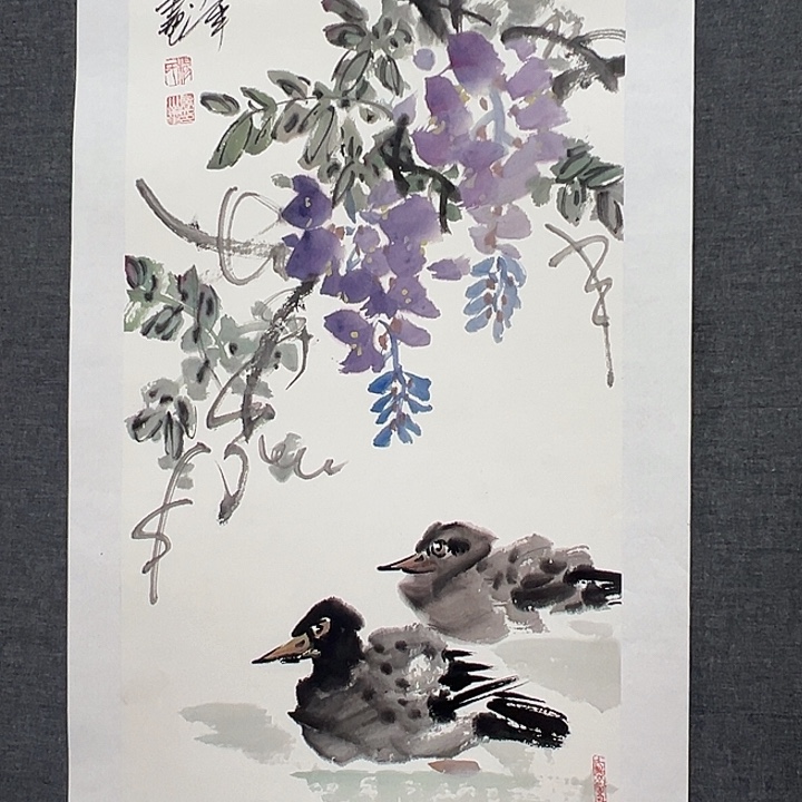 国画书画作品多次