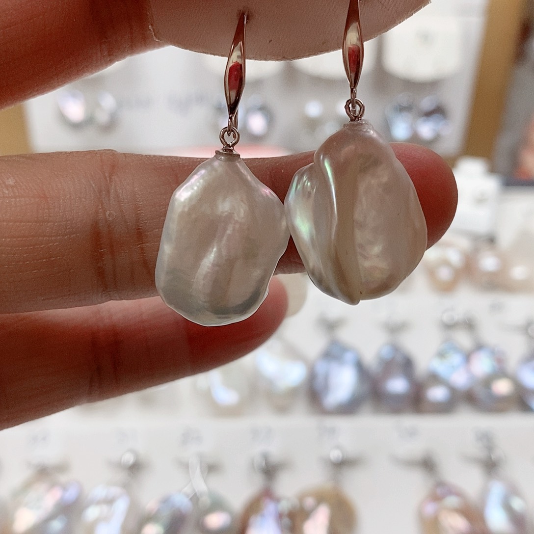 淡水珍珠颈饰银S925镶嵌