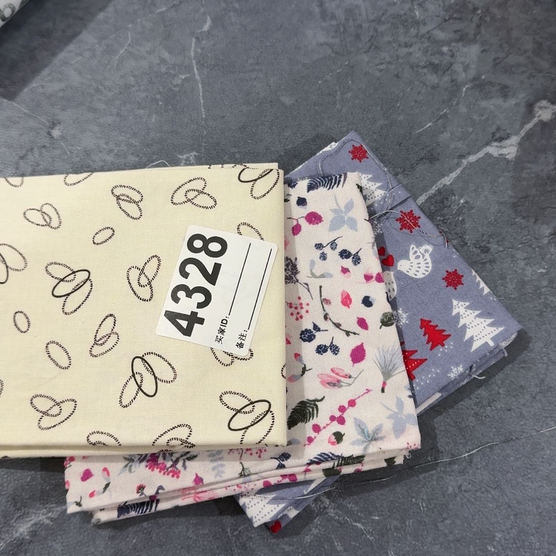 3片一组45 X50厘米品牌纯棉平布