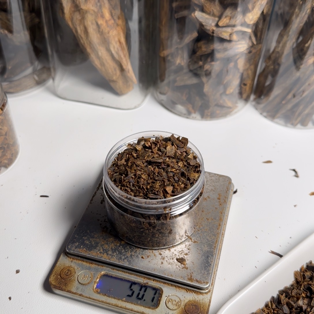 香榧木陆河爆油切料50