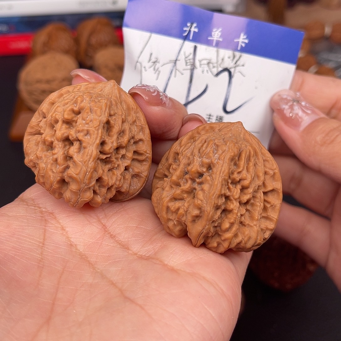 桃核吊坠平谷凹底40尺寸y