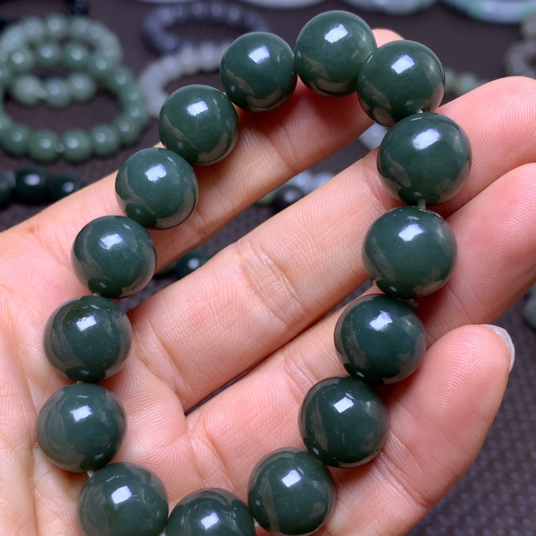 未镶嵌手串和田玉14