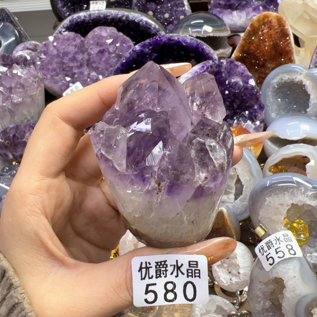 未镶嵌大型摆件（非配饰）紫晶580