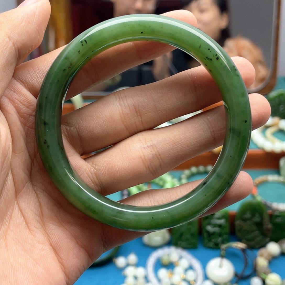 手链未镶嵌和田玉毛*叮