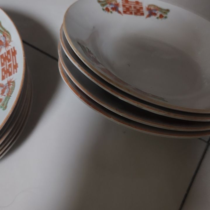 瓷片陶瓷盘子碗陶陶