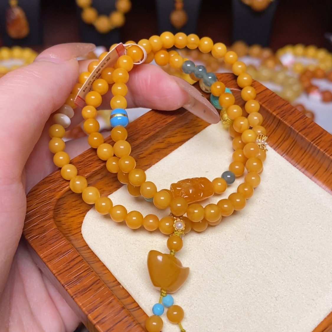 【闪购商品】蜜蜡手链未镶嵌手串
