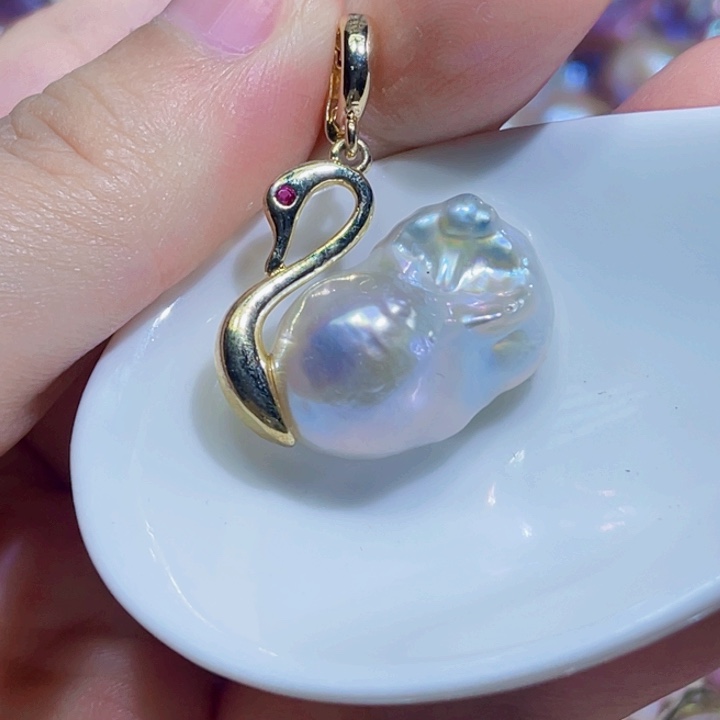 淡水珍珠未镶嵌颈饰