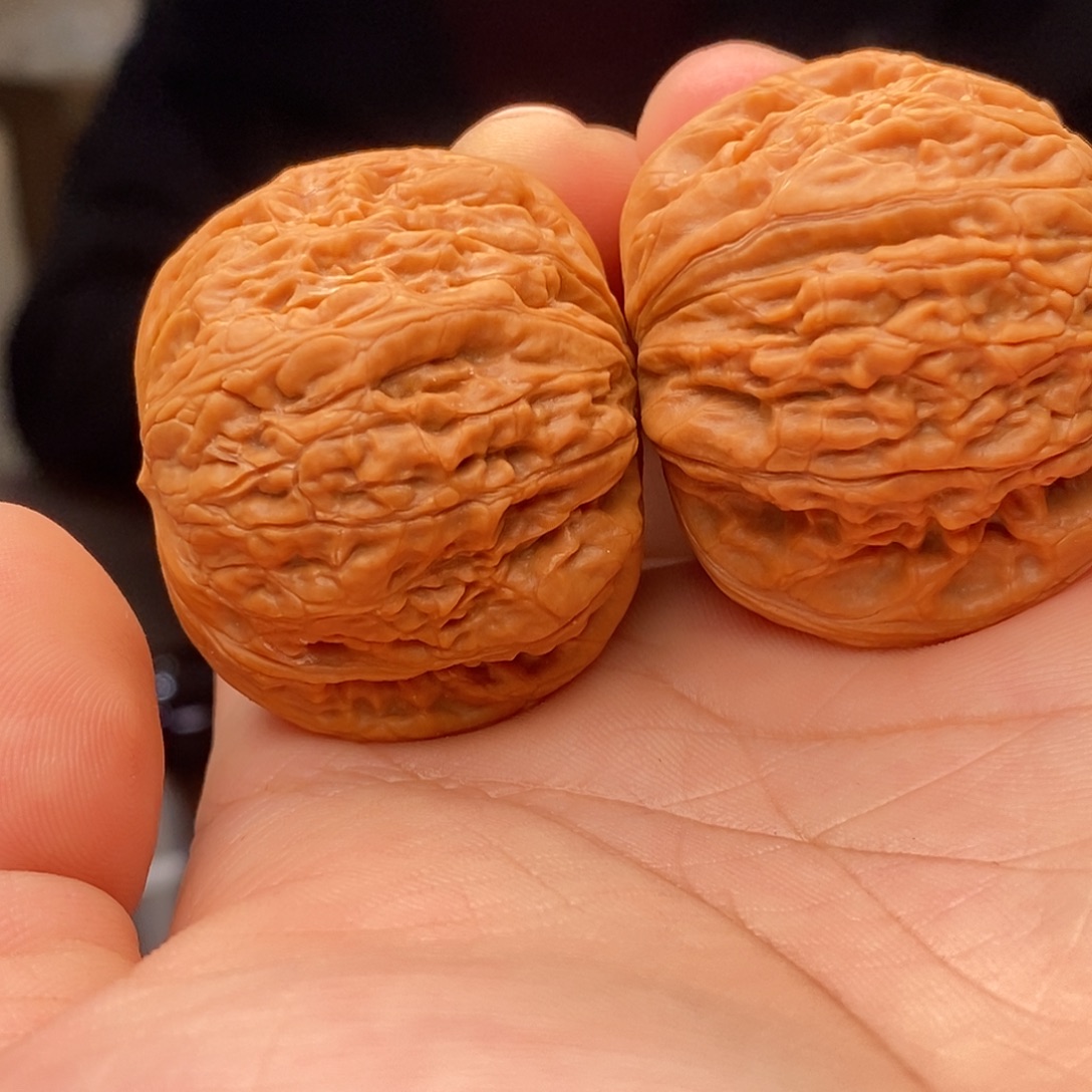 暖***冬文玩核桃把件微修铁锤42