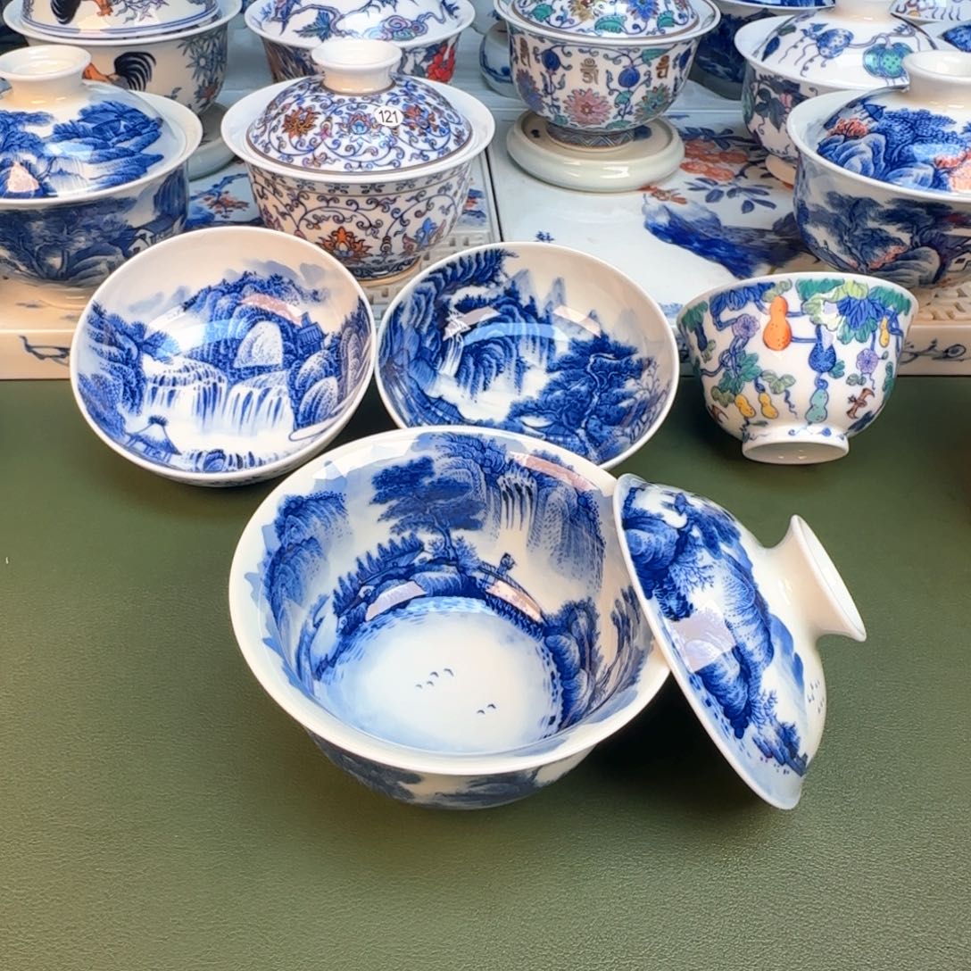 纯手工纯手绘茶具80