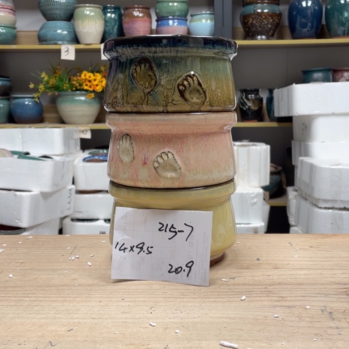 紫砂花盆多肉花盆微瑕7