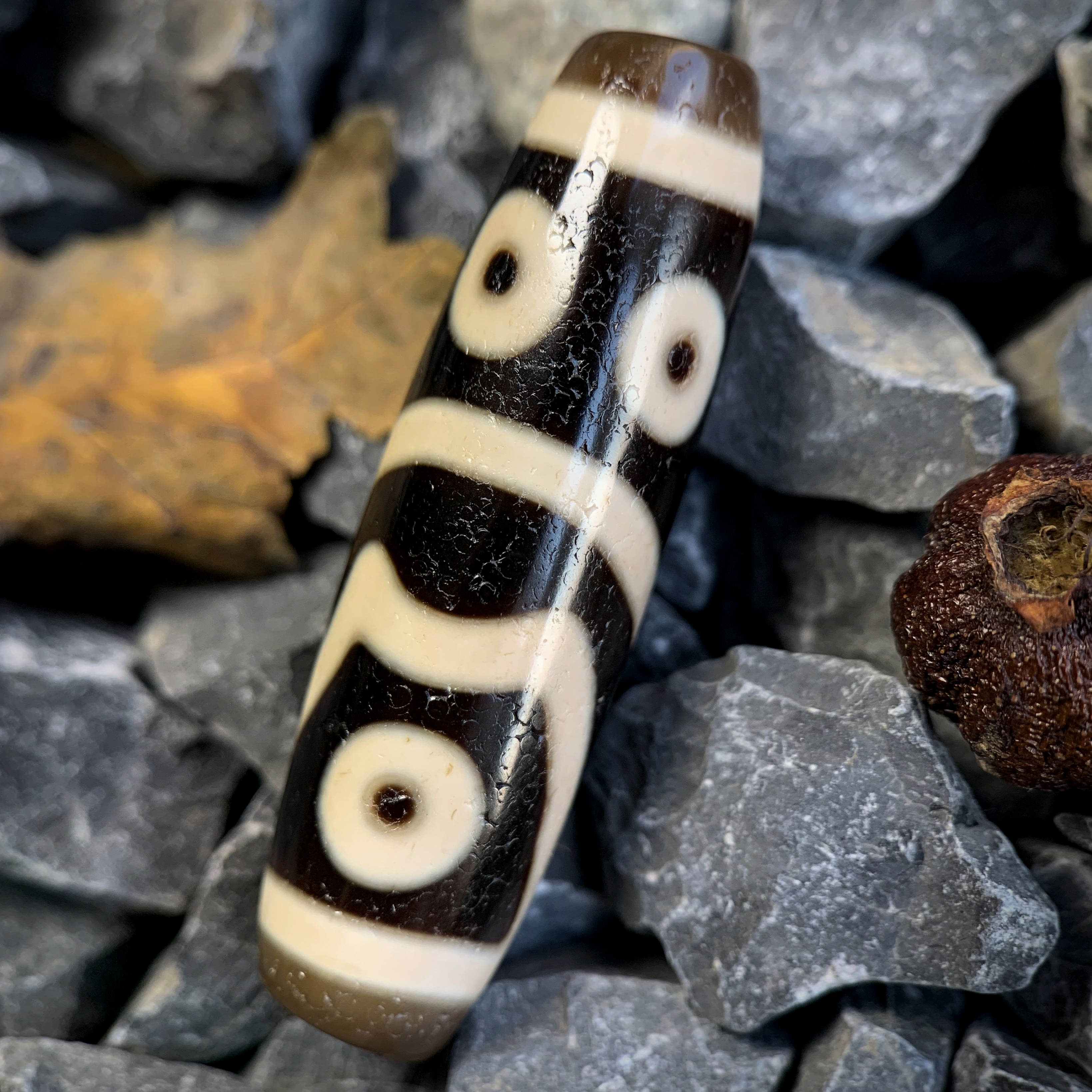 【观南臻品】任晓攀顶料龙头五眼项链锁骨配饰 手工精品台珠