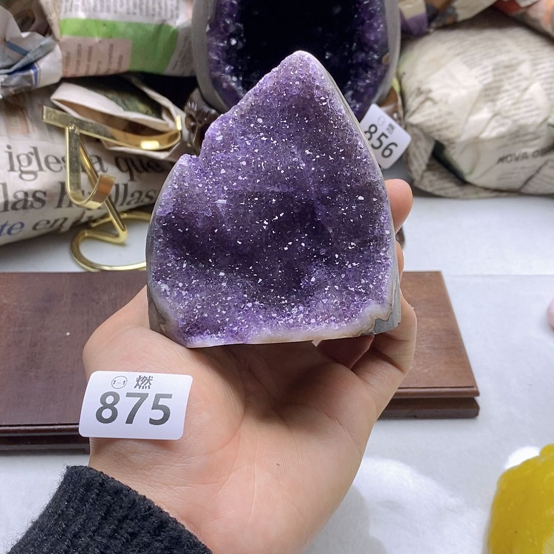 紫晶大型摆件（非配饰）未镶嵌