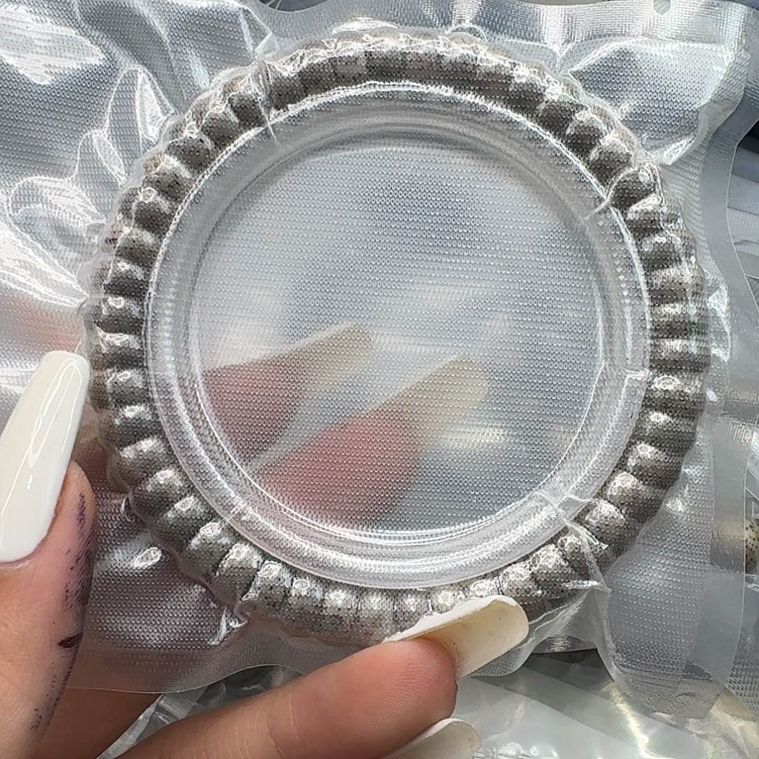 星月菩提手串237高端黑灰星月菩提药片单圈94