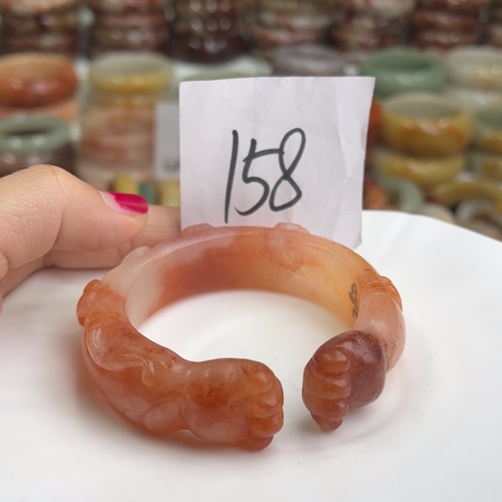 石英质玉微瑕圈54未镶嵌