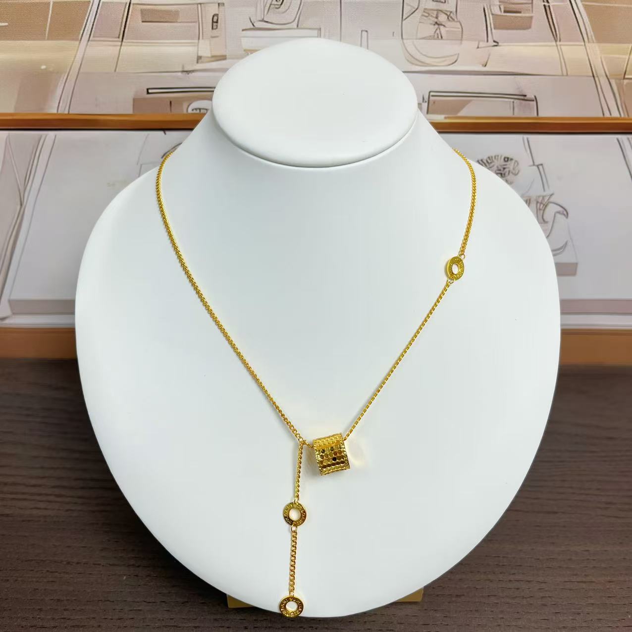 【水贝直发】999渡K小蛮腰项链链条女款