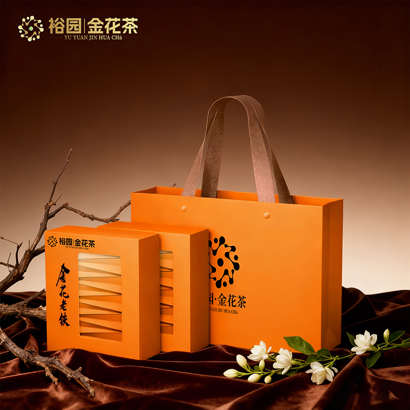 裕园茶金花老铁999正宗安溪铁观音金花颗粒300g礼盒装送礼乌龙茶