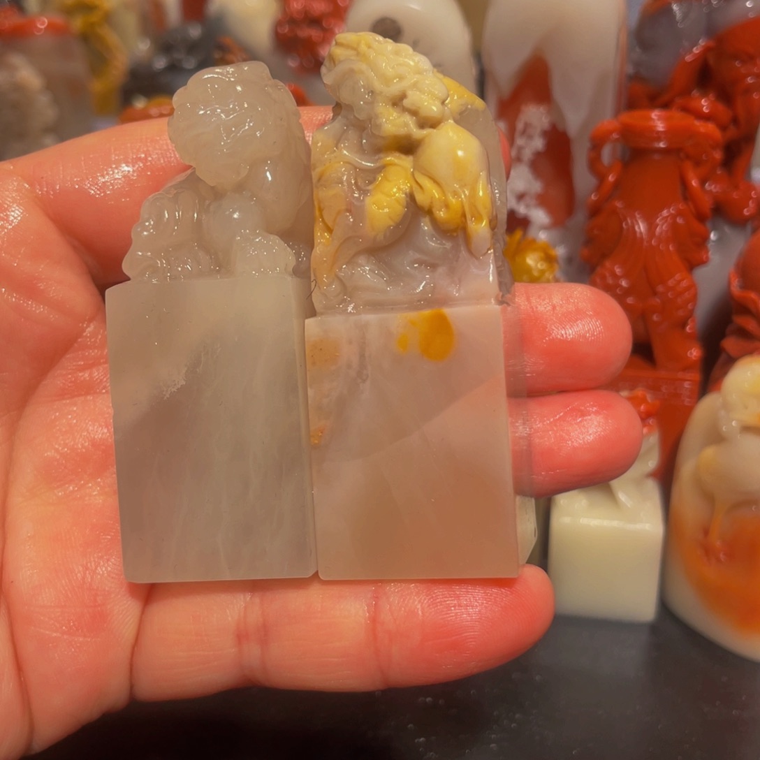 寿山石印石精美寿山