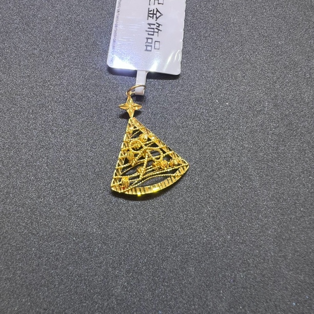 【夏夏专享】足金999 金丝圣诞树 GP 1.22 攒金有道