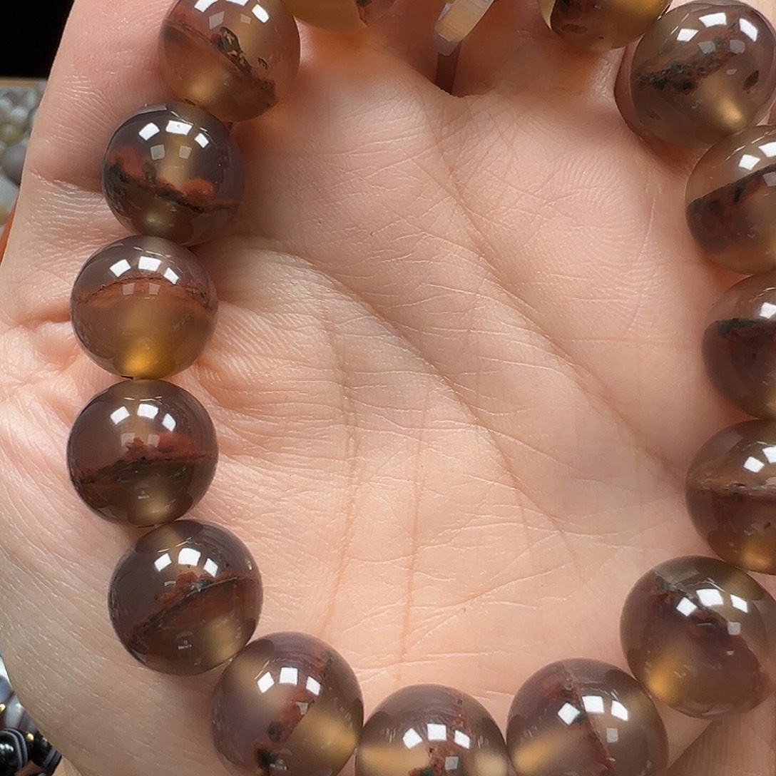 玛瑙/玉髓未镶嵌手链