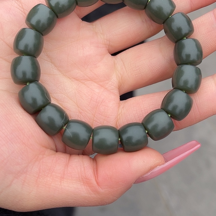 和田玉手链未镶嵌