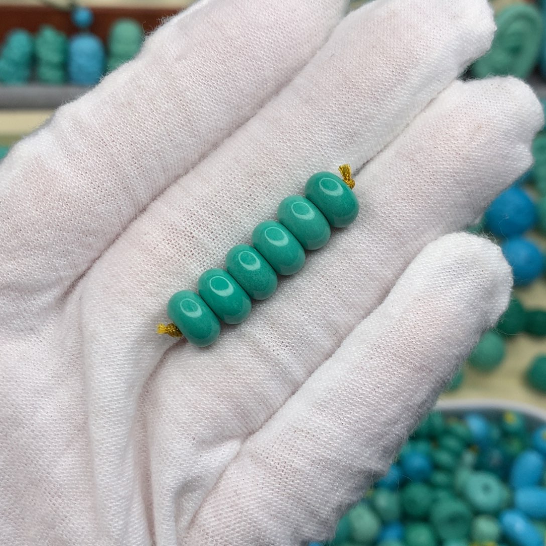 新品体验 高瓷绿苹果珠尺寸8➕