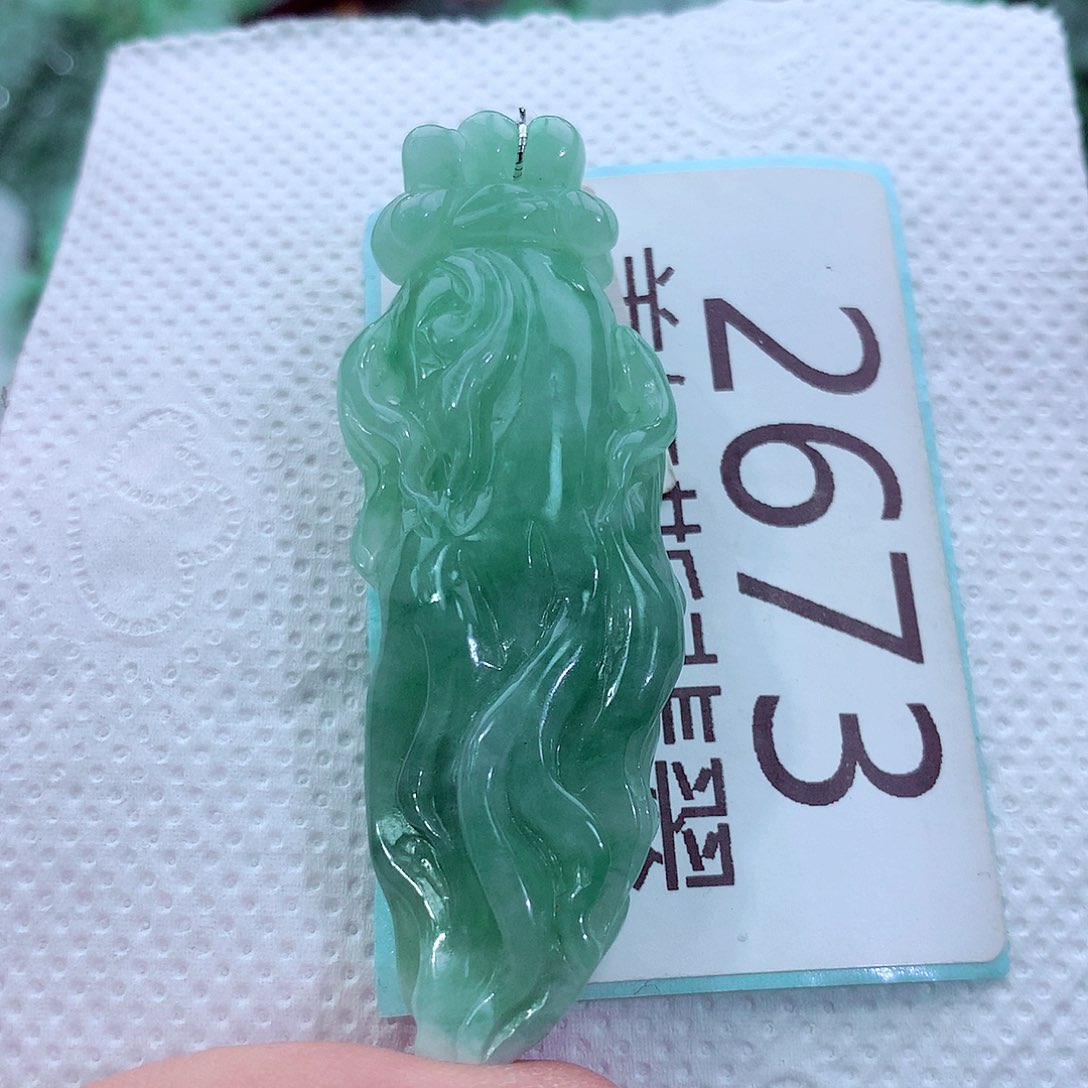 吊坠(不含链)未镶嵌翡翠