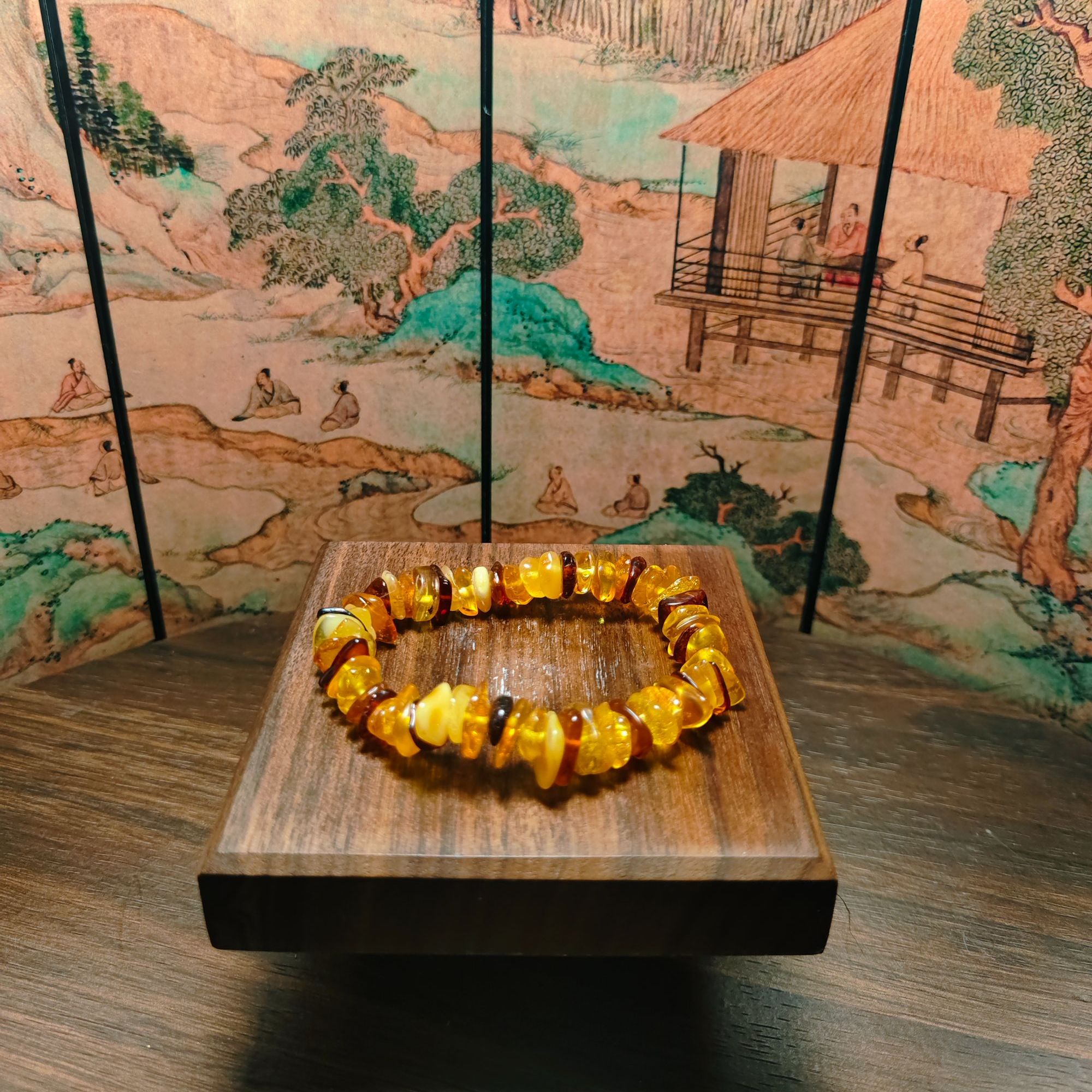 U琥珀蜜蜡手串0676