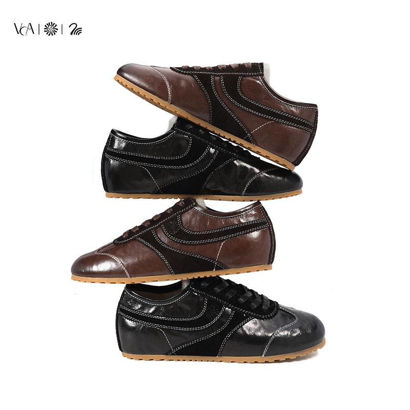 VCA加绒款 休闲鞋百搭四季秋冬真皮复古秋季潮流低帮百搭真皮