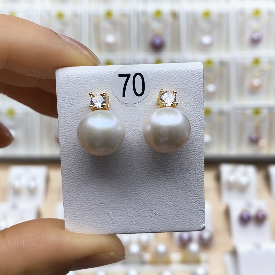 淡水珍珠颈饰银S925镶嵌