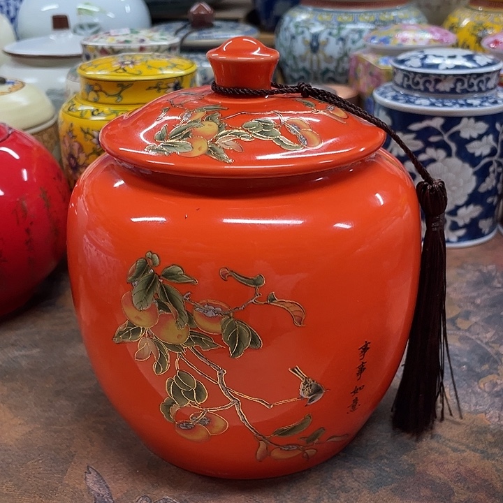 陶瓷罐茶叶罐密封罐储物罐